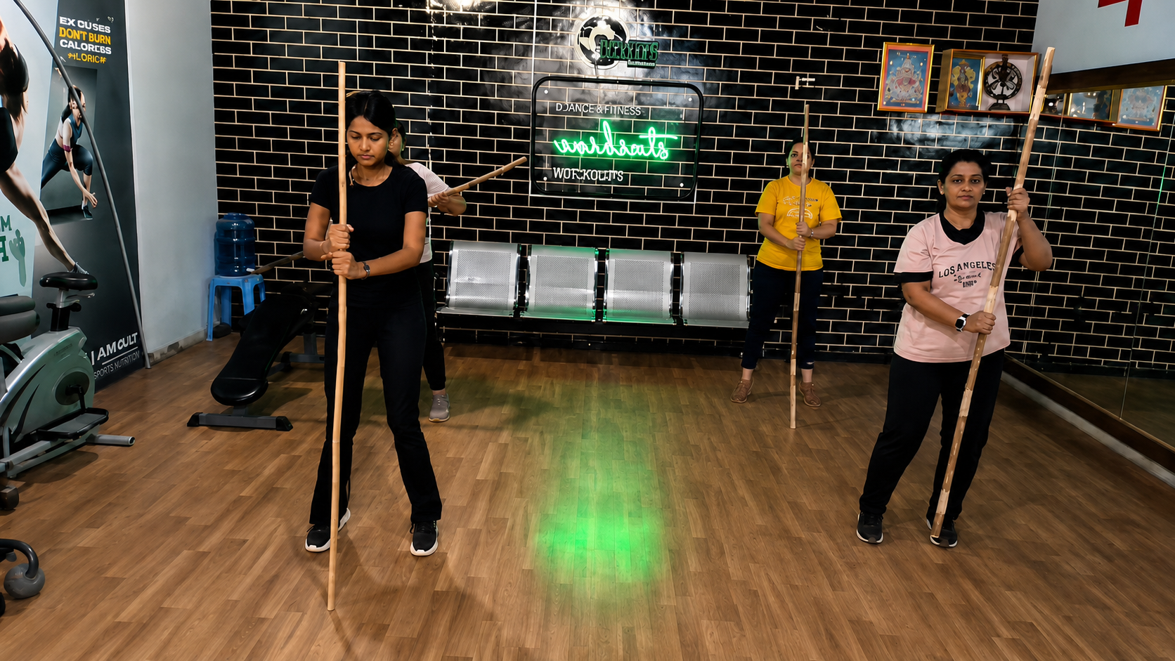 Group fitness training